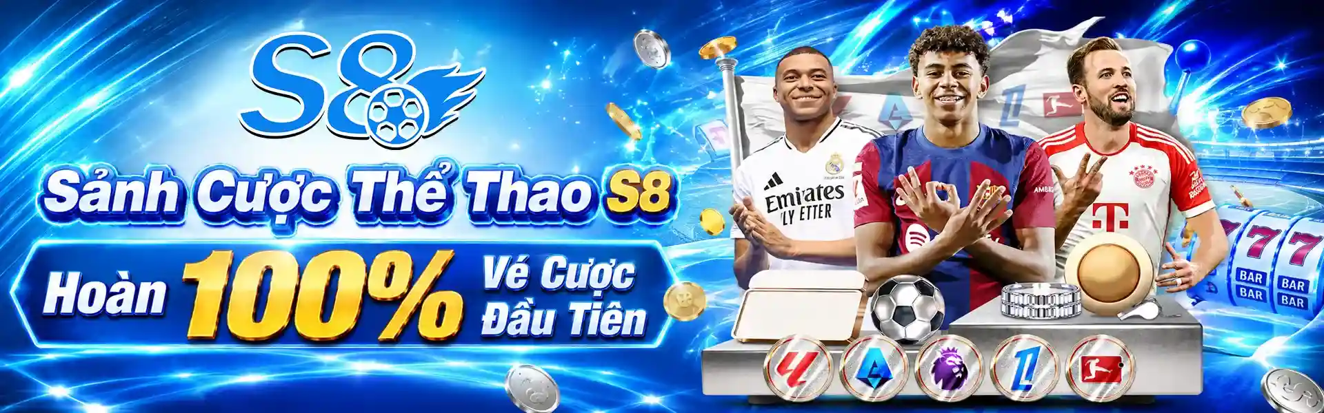 Sảnh Cược Thể Thao S8 Hoàn 100% Vé Cược Đầu Tiên