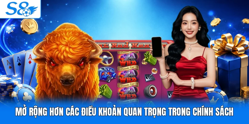 Mở rộng hơn các điều khoản quan trọng trong chính sách